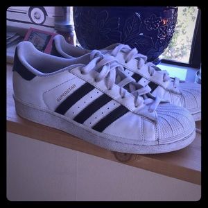 Adidas Super Star Shoes - Size 7